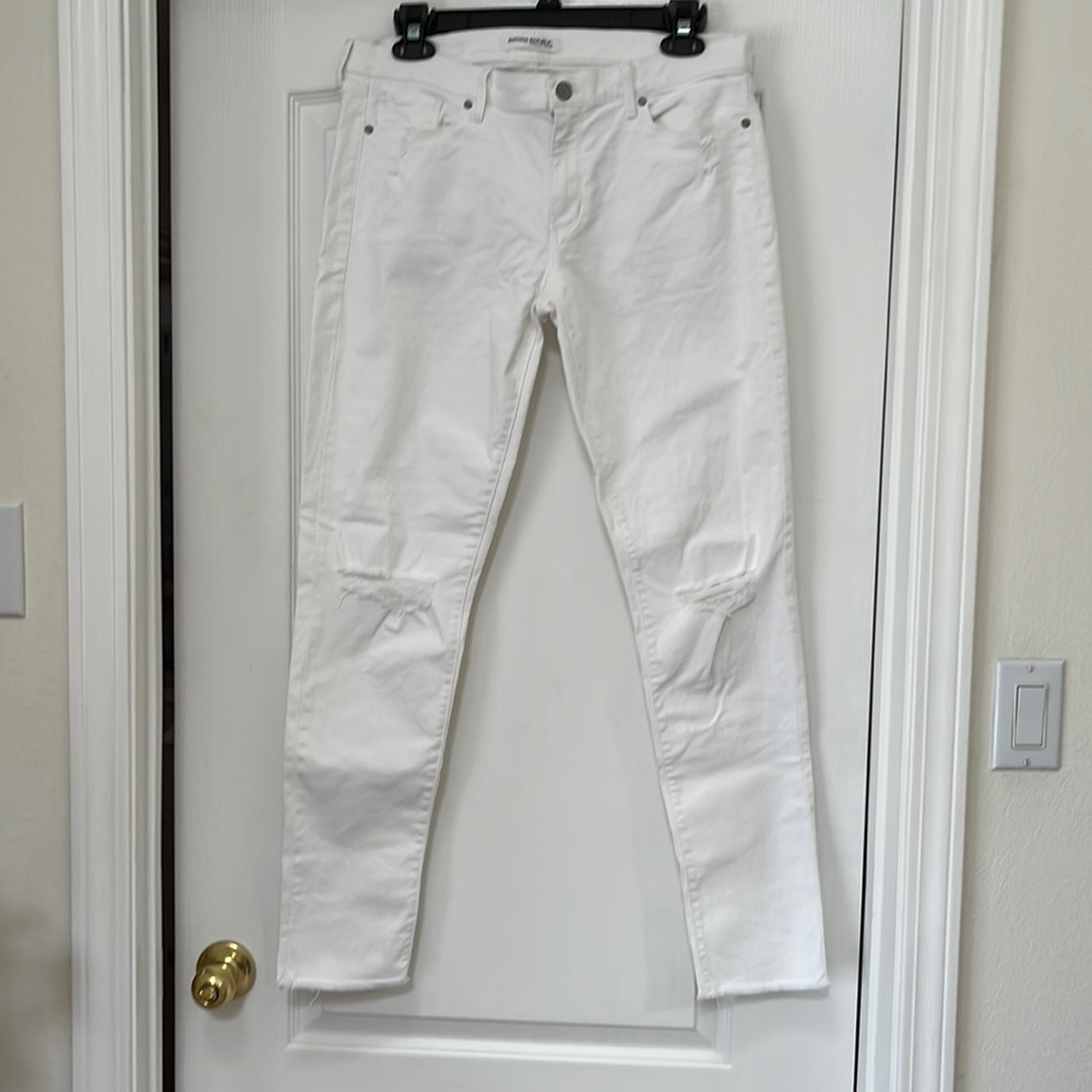 Banana republic skinny ankle jeans, 30